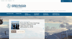 Desktop Screenshot of directemar.cl